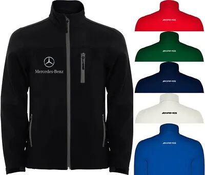 Mercedes AMG Embroidered Logo On Softshell Jacket Veste Blouson • $44.98