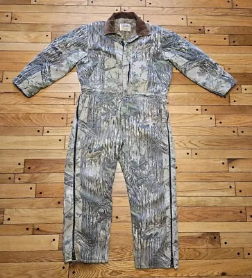Insulated Camouflage Coveralls Walls Blizzard Pruf Men's Extra Large Made In USA • $65