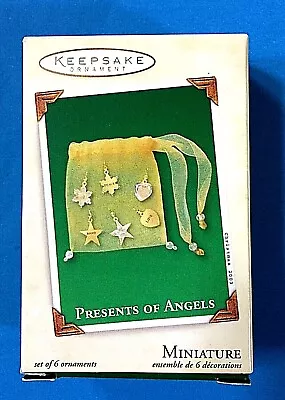 Hallmark  Presents Of Angels  Miniature Ornaments 2003 • $6.25