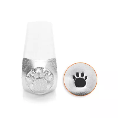 ImpressArt Paw Print Metal Stamp Steel Jewelry Stamping Punch Dog Canine Pet • $8