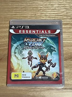 PS3 Ratchet And Clank A Crack In Time PlayStation 3 Includes Manual • $17.95