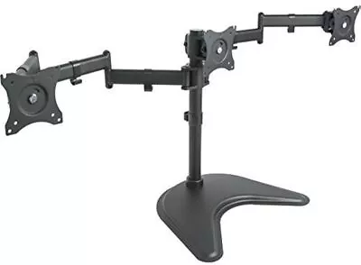 Triple Monitor Mount Fully Adjustable Desk Free Stand For 3 LCD Screens Up • $65.79