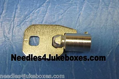 1 Wurlitzer WCX Jukebox Cash Door Or Wallbox Key Fits: 5207 5250 5210/20 5225 • $15.99