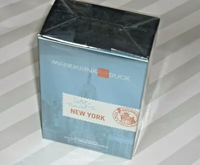 MANDARINA DUCK New York For Man Eau De Toilette 100 Ml 3.4 FL OZ NEW In Box BNIB • $31.99