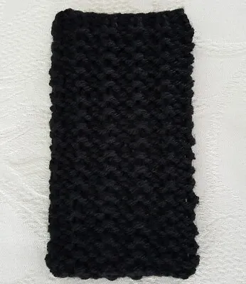 Mobile Phone Cover Sock Pouch Larger Phones Samsung Plus Iphone Etc. Black  • £3.99