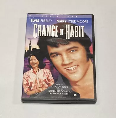 Change Of Habit - DVD - Elvis Presley Mary Tyler Moore • $4.99