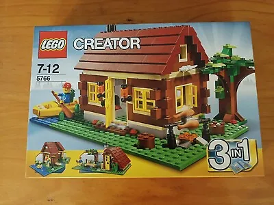 Lego  Creator  Log Cabin House  3 In 1   #5766    Unopened  As New  • $149.95