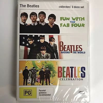 The Beatles Dvd Fun With The Fab Four / Around The World / Celebration Free Post • $16.50