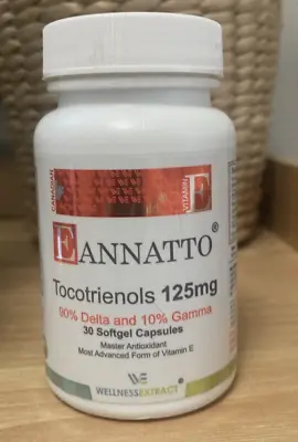 E Annatto Tocotrienols Deltagold 125Mg Vitamin E Tocotrienols Exp 04/26 • $27.96