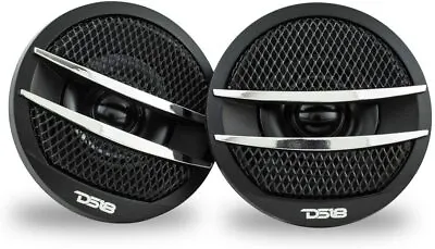 DS18 TX1S Car Audio 2  Super Tweeter Build In Crossover Silver 200 Watts - Pair • $14.95