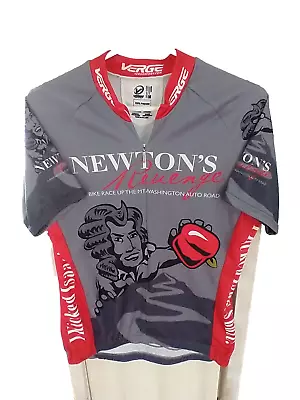 Verge Bicycling Jersey Men's Size M Newton's Revenge On Front Of Shirt • $14.99