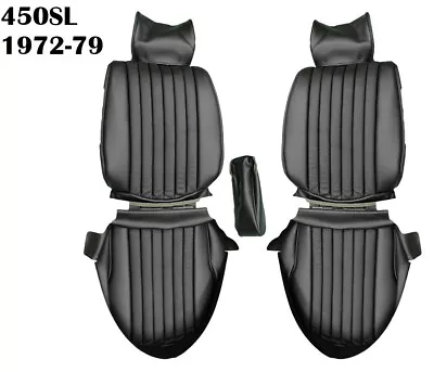Mercedes Benz R107 1972-80 450SL ONLY ALL LEATHER COLORS AVAILABLE Seat Covers • $836.07