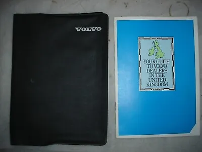 Classic Volvo Amazon 140 160 240 260 740 Drivers Handbook Wallet Rare • $6.30