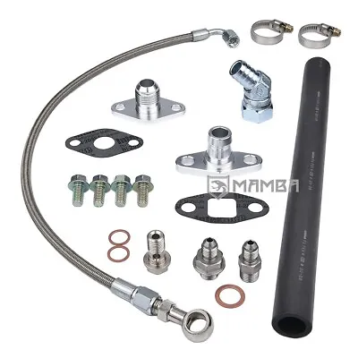 Turbo Oil Feed & Return Line TOYOTA 1JZ 2JZ W/ S400 SX SX-E S200 S300 S200-SXE • $75.90