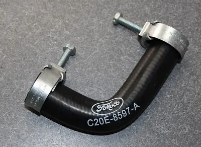 NEW! 1965 - 1966 Mustang V8 260 289 Bypass Hose With FoMoCo Logo & Clamps 3pc • $15.95