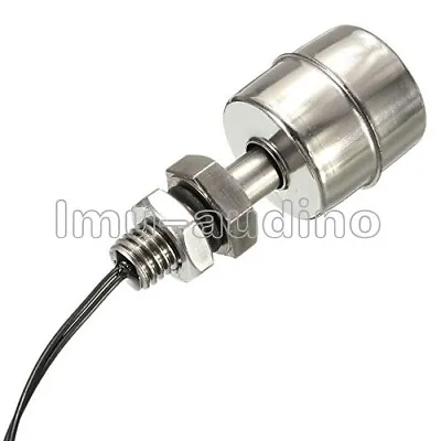 Stainless Steel Mini Float Switch 45mm Indicator Vertical Water Level Sensor • $2.89