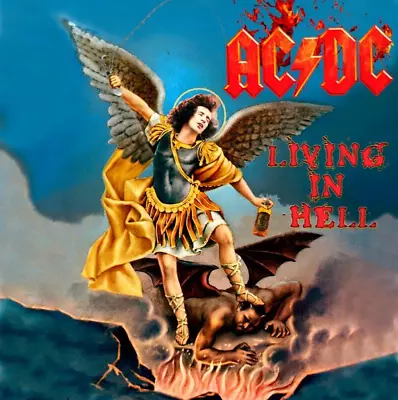 Ac/dc ... Living In Hell ...usa 1979 ... Bon Scott  ...cd.. Live .. Mint • £22