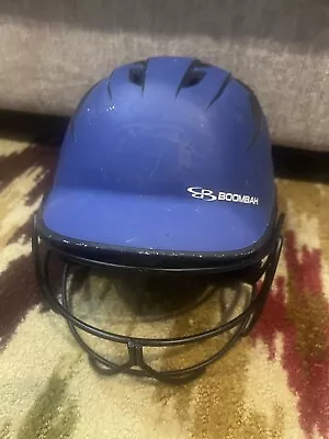 Boombah Softball Batting Helmet With Face Guard One Size Fits 6 1/4 -7 • $10