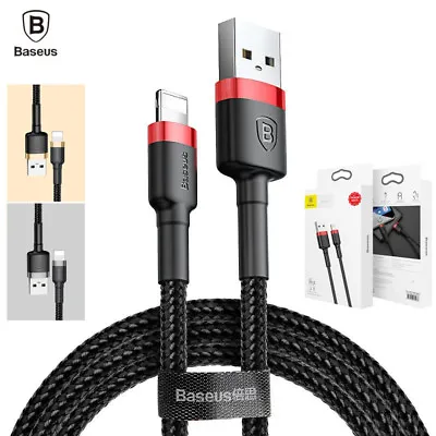 $11.99 • Buy Baseus MFI Certified Fast Charging Lightning Data Sync Cable Apple IPad IPhone
