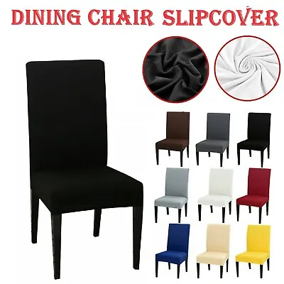 Stretch Dining Chair Cover Removable Slipcover Washable Banquet Furniture Covers • $12.99