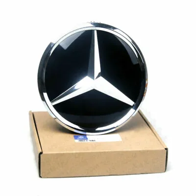 Mercedes Base Plate Front Grill Emblem Modified Upgrade AMG Crystal Style A 164 • $61.99