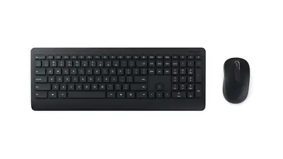 Microsoft - Desktop 900 Full-size Wireless Keyboard And Mouse Bundle - Black • $14.99