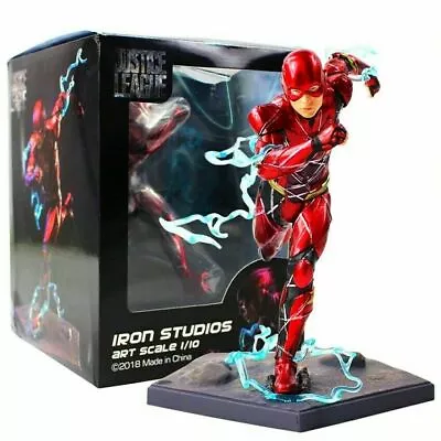 $29.95 • Buy Iron Studios 1/10 Justice League The Flash Artfx+ Model Statue Figures Toy Gift