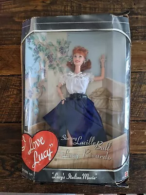 I Love Lucy Barbie  Lucy's Italian Movie  New In Original Package With Minor... • $25