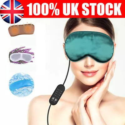 Heated Eye Mask For Blepharitis Warm Eye Compress For Dry Eyes Heated Eye Mask • £11.89