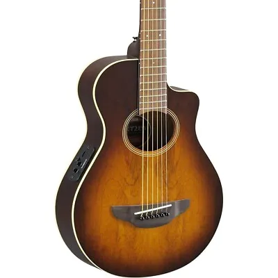 Yamaha APX Thinline 3/4 Size Acoustic-Electic Guitar Tobacco Sunburst • $239.99