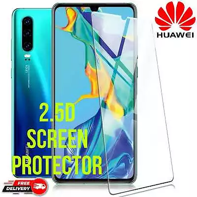 2.5D Tempered Glass Clear For Huawei P20/P40/P30/P20 PRO Screen Protector Cover • £2.89