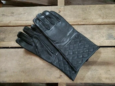 £31.50 • Buy Norse Leather Medieval Viking Raider Hunter Armor Gauntlet Padded Gloves LARP