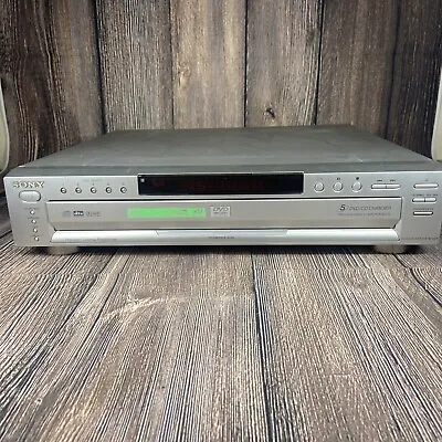 $47.47 • Buy Sony DVP-NC665P DVD Changer CD Player 5 Disc Carousel Hi-Fi Stereo No Remote