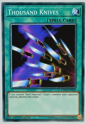 YuGiOh Thousand Knives LEDD-ENA19 Common 1st Edition • £0.99