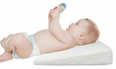 £13.90 • Buy Baby Wedge Pillow Anti Reflux Colic Cushion For Pram Crib Cot Bed Flat Head Foam