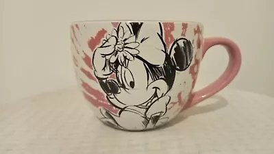 Disney Store Original Pink And White Minnie Mouse Cup • £12