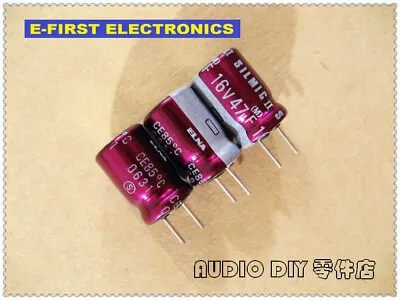 10pcs/100pcs ELNA SILMIC II 47uF/16V 47UF 8X11.5MM Audio Electrolytic Capacitor • $3.31