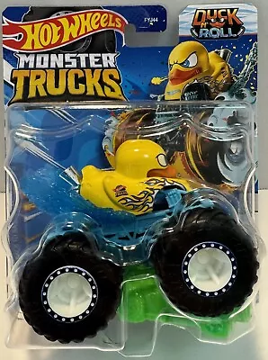 Mattel Hot Wheels Monster Trucks DUCK N ROLL 2024 1:64 FYJ44 JEEP • $7.99