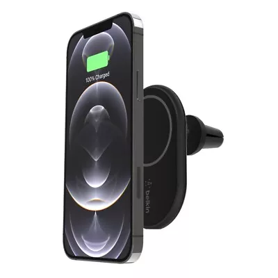 Belkin Boost Charge 10W Magnetic Wireless Car Charger Vent Mount - Black • $93