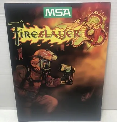 Vintage - MSA Fire Equipment Sales Brochure- 2001 - Fire Slayer - Air Masks • $9.70