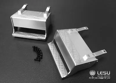 LESU Metal Tool Box For 1/14 Scale Tamiye King Model RC Tractor Truck Cars Parts • $77.27