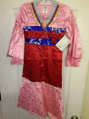 The Disney Mulan Costume Dress Size 5/6 • $24.99