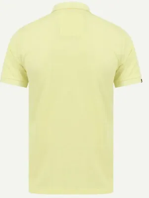 £21.95 • Buy Superdry Classic Micro Short Sleeve Pique Polo Shirt T-Shirt Tee Citron Yellow