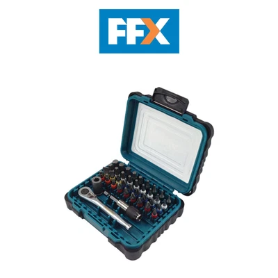 £33.06 • Buy Makita P-79158 39pc Screwdriver Ratchet Bit Set PZ Torx Philips Pozi Hex Slotted