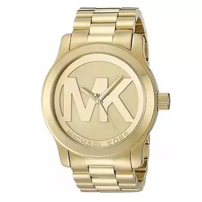 Michael Kors Ladies Watch Runway Yellow Gold MK5473 • $166.74