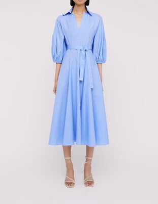 $359 • Buy Scanlan Theodore Parachute Cotton Shirt Dress Size 10