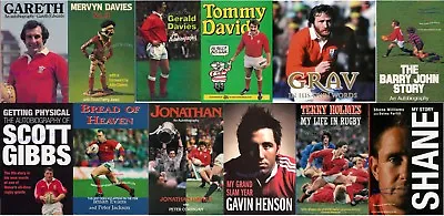 Welsh Rugby Book - Player Biographies Hardback Books In Very Good Condition • £17.99