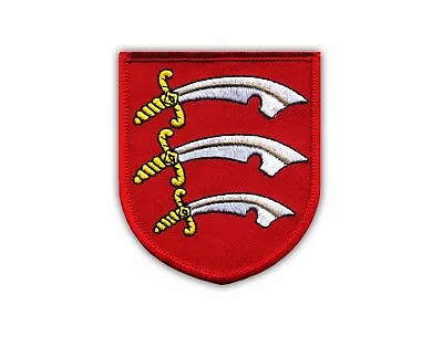 Coat Of Arms Essex - Shield Patch/Badge Embroidered • £2.89