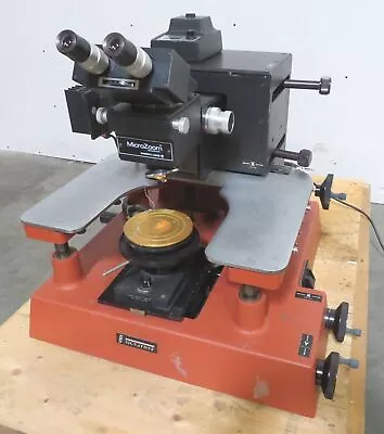 C185217 Signatone S-250-6 Wafer Prober 5  Vacuum Hot Chuck MicroZoom Microscope • $2500