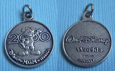 Vintage Disney MGM Studio Walt Disney World Mickey Mouse Florida Sterling Charm • $29.99